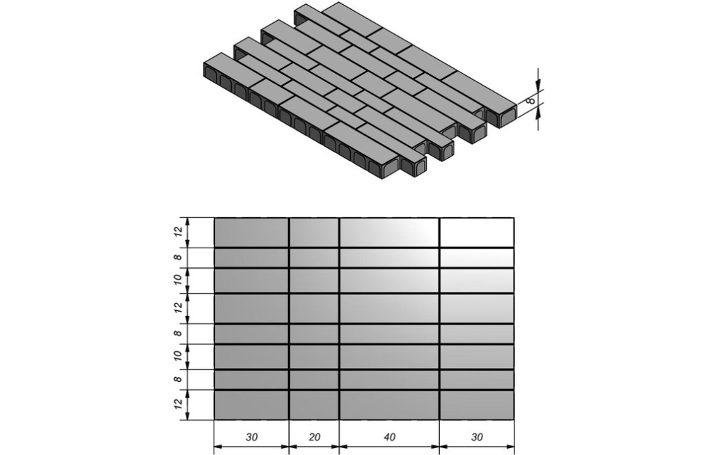 Sierbestrating-limburg-tuinvariant-Multiformaat Rockstone Mega-Linea 1,5/1,5 Blue Steel Intense